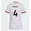 Liverpool Virgil van Dijk #4 Bortedrakt Kvinner 2026-27 Kortermet